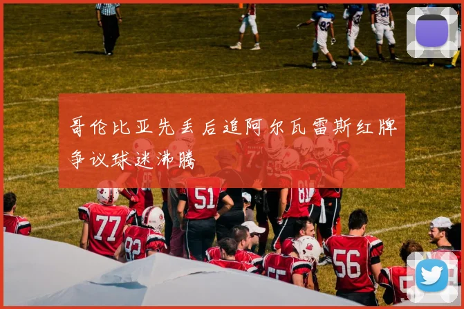 哥伦比亚先丢后追阿尔瓦雷斯红牌争议球迷沸腾